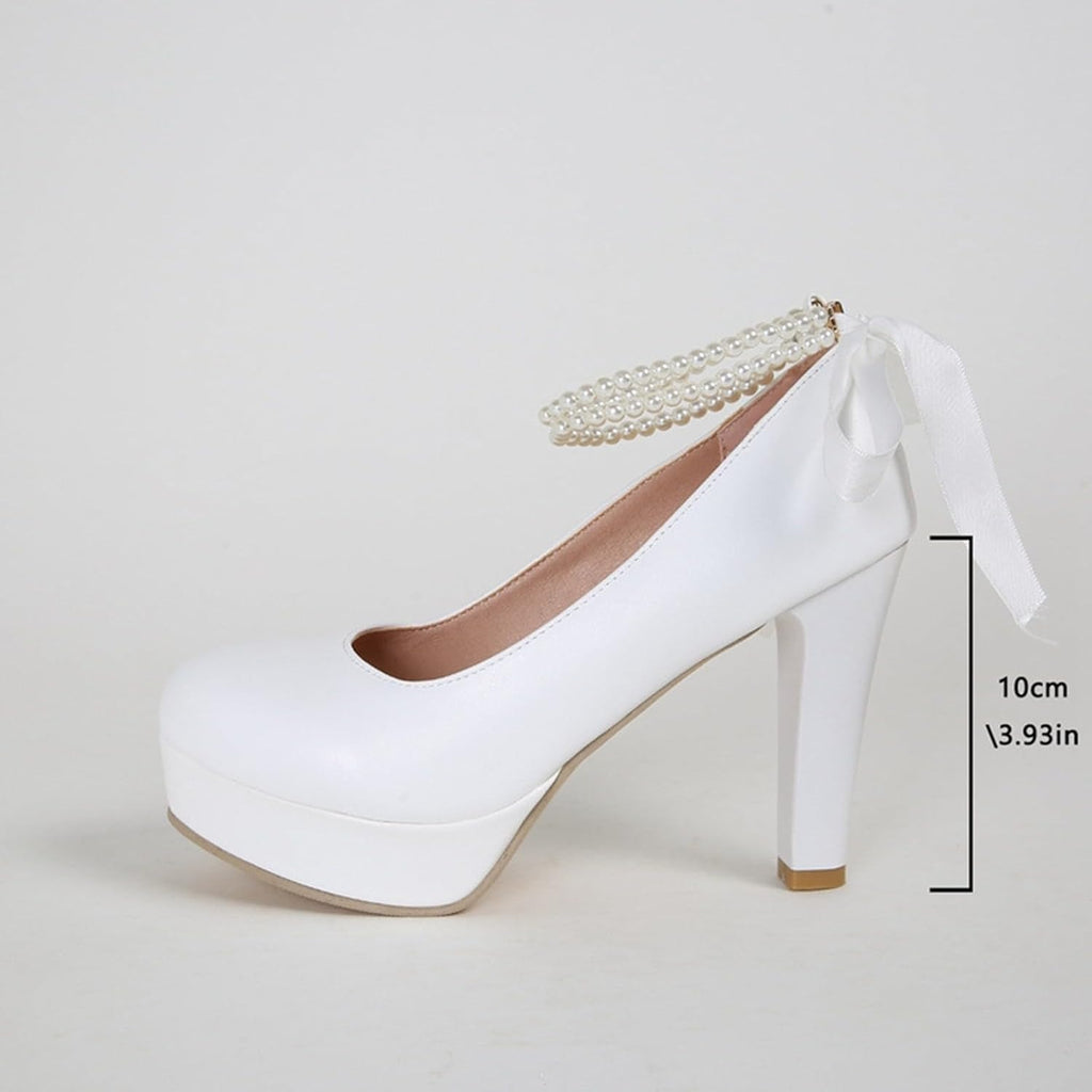 Mary Jane chunky platform hoge hakken